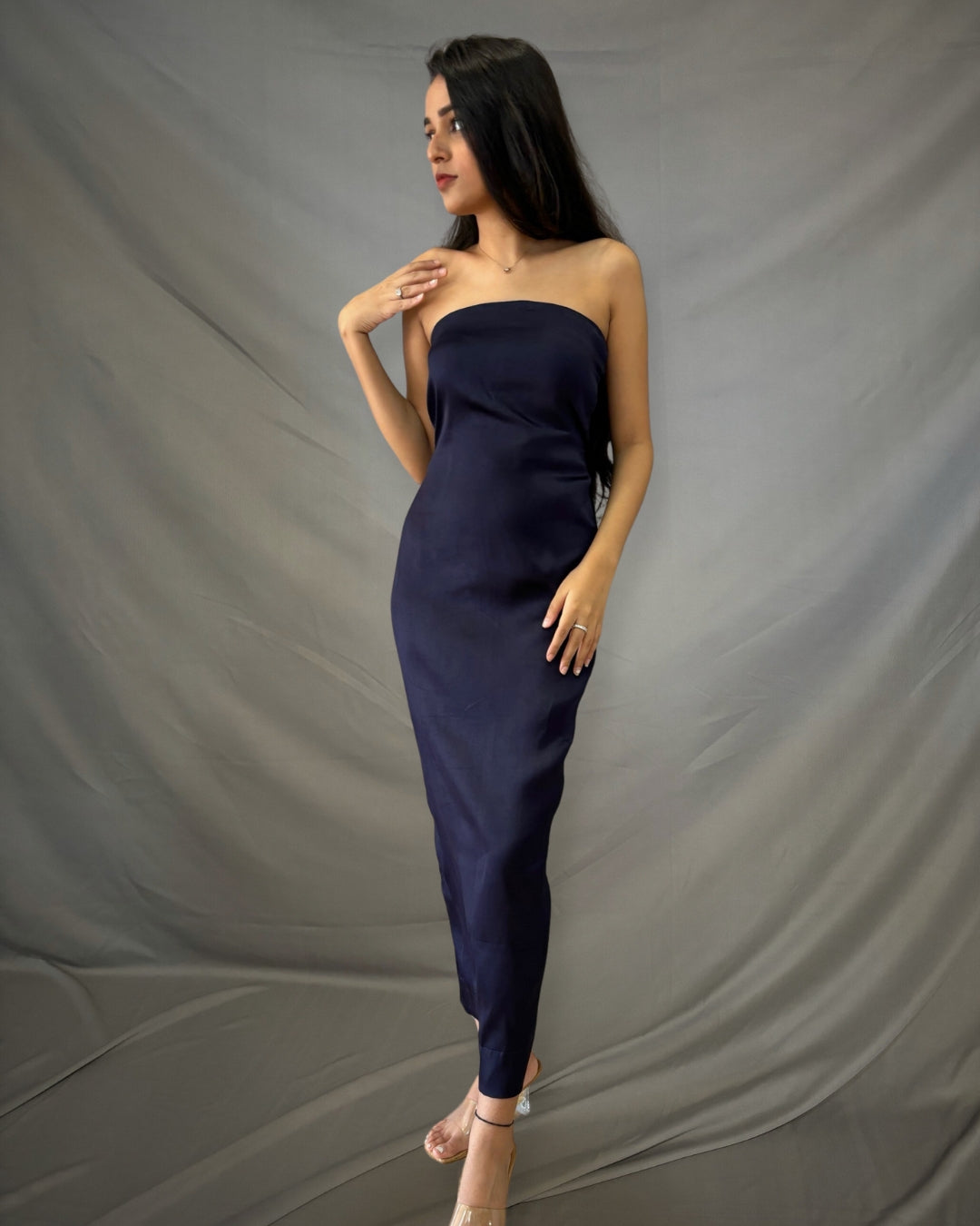 Midnight Sapphire Maxi Dress